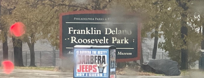 Franklin Delano Roosevelt Park Duck Pond is one of Philly.
