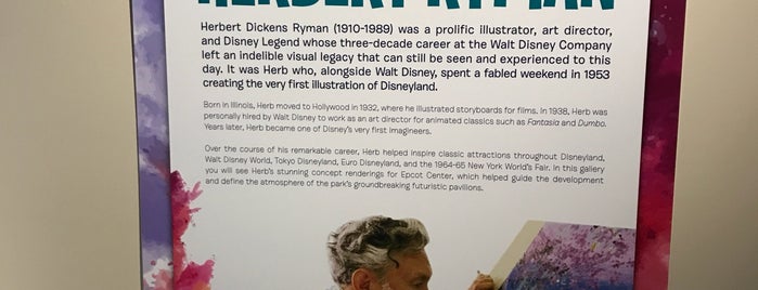 The Future Worlds of Herbert Ryman is one of Epcot International Festival of the Arts.