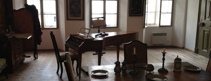 Mozarts Geburtshaus is one of Orte, die Larissa gefallen.