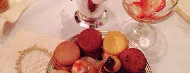 Ladurée is one of NYC Decadent Dinner & Drinks.