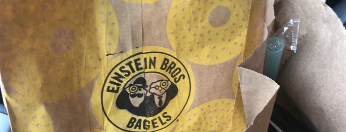 Einstein Bros. Bagels is one of My Other Places.