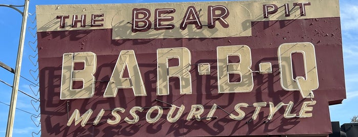 The Bear Pit Barbeque is one of Temp list.