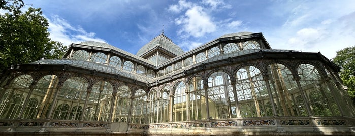 Palacio de Cristal del Retiro is one of Spain.