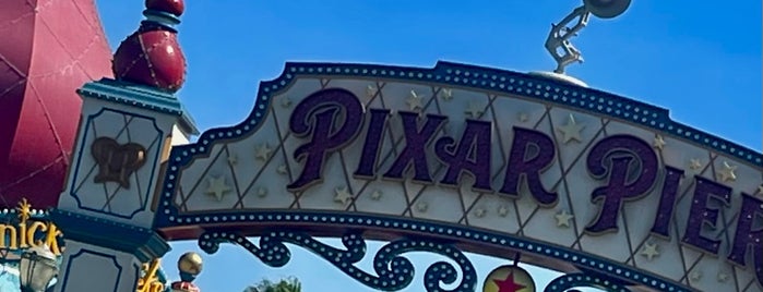 Pixar Pier is one of Henry Takes LA.