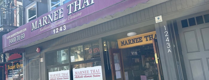 Marnee Thai is one of Grubwithus SF Restaurants.