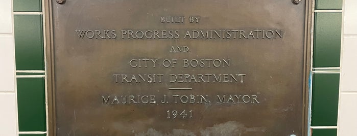 MBTA Symphony Station is one of BOSTON.