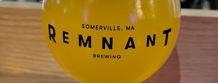 Remnant Brewing is one of Somerville Brewery Crawl.