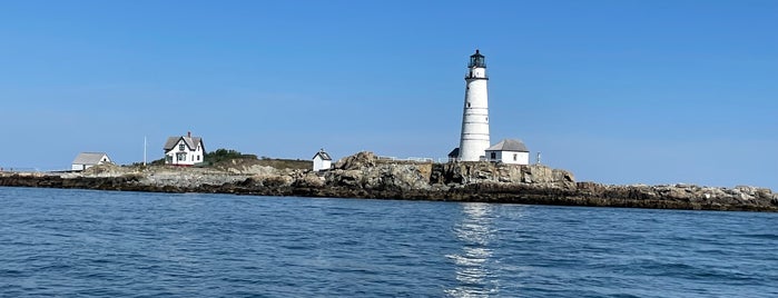 US Coast Guard Light Station Boston is one of Faros.