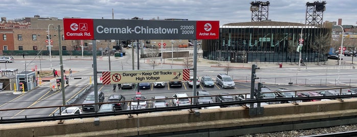CTA - Cermak-Chinatown is one of Chicago.