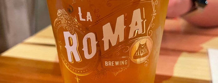 La Roma Brewing is one of Cervecerías Artesanales.