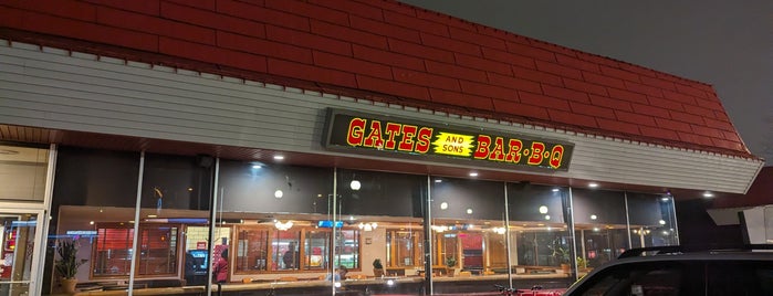 Gates Bar-B-Q is one of 20 favorite restaurants.