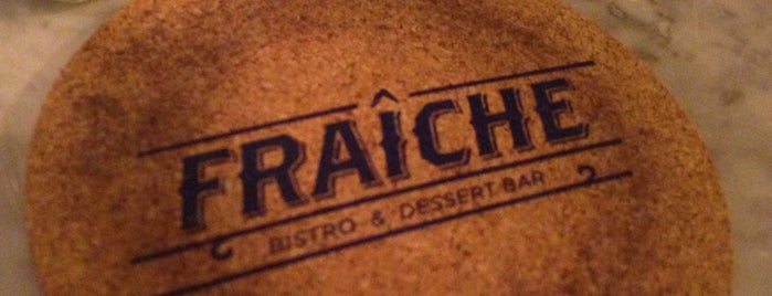 Fraîche Bistro & Dessert Bar is one of Lugares guardados de Kaleigh.