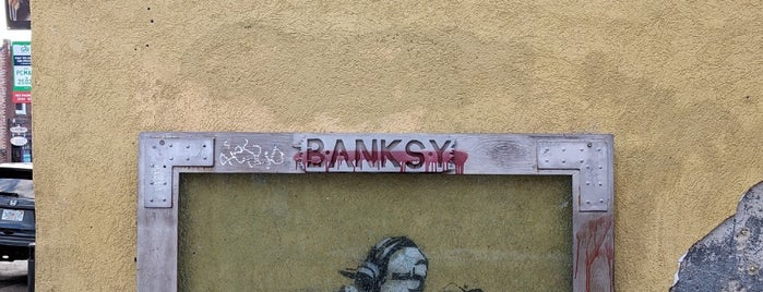 Banksy Mural is one of Someday... (The West).