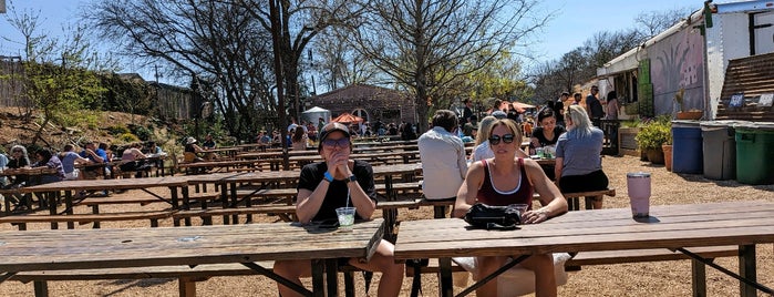 Cosmic Coffee + Beer Garden is one of Austin, TX 🌮🌵☀️.