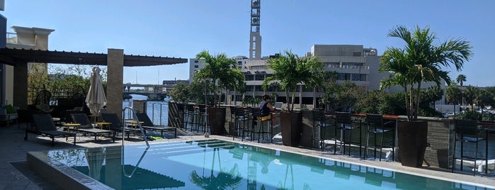 Splash Pool @ Aloft Tampa Downtown is one of USA Orlando.