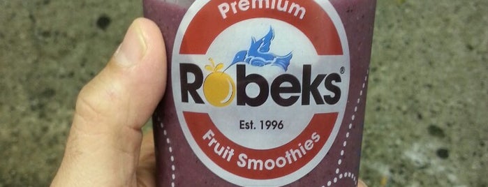 Robeks Fresh Juices & Smoothies is one of Posti che sono piaciuti a D.