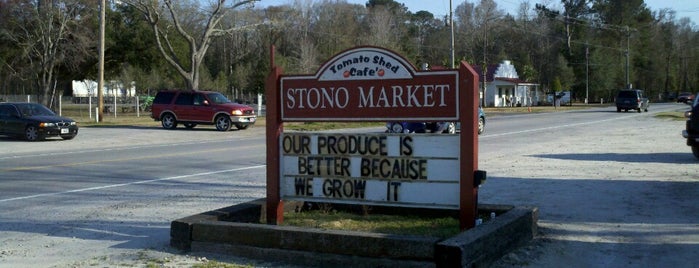 Stono Market & Tomato Shed Cafe is one of Charleston Area List.