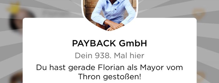 PAYBACK GmbH is one of Martina'nın Kaydettiği Mekanlar.