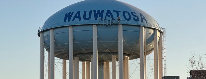 Wauwatosa Water Tower is one of adventures with Jerry.