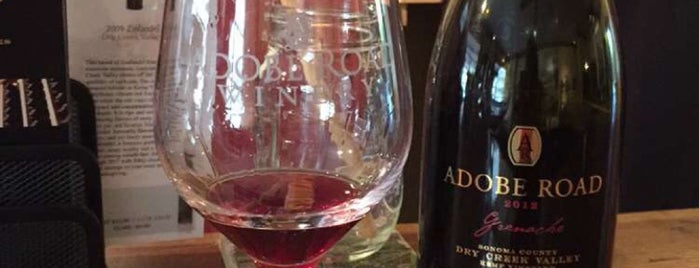 Adobe Road Winery is one of Wineries / Vineyards.