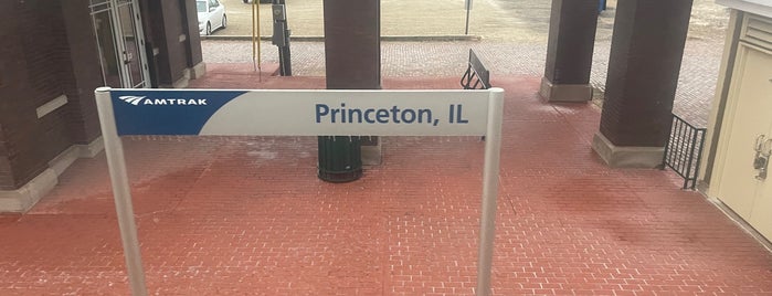 Amtrak - Princeton Station (PCT) is one of Rs CHI to EMY.