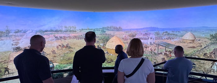 Cyclorama - Gettysburg National Military Park Visitor Center is one of York county area.