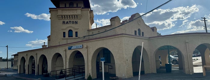 Amtrak - Raton Station (RAT) is one of Train stations.