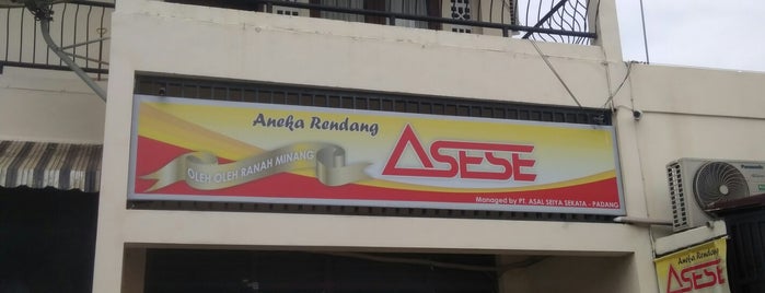 Rendang ASESE is one of Padang.