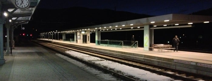 Bahnhof Bruneck is one of Bahnhof - station - stazione -  gare - 车站.
