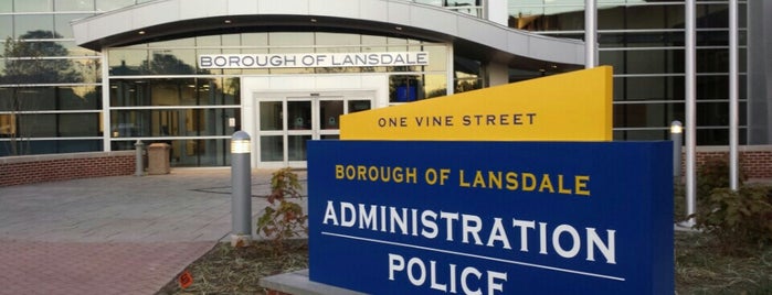 Lansdale Borough Hall is one of frequent places.