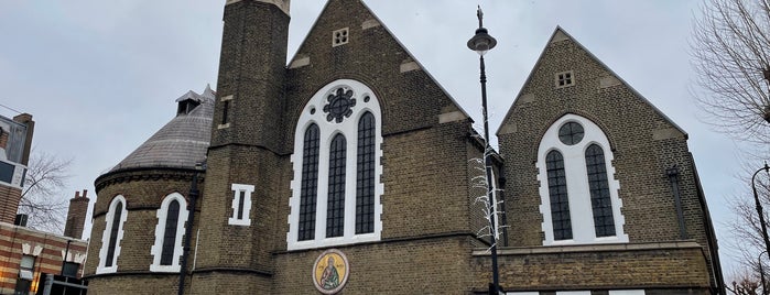 Greek Orthodox Cathedral of St. Andrew is one of London.