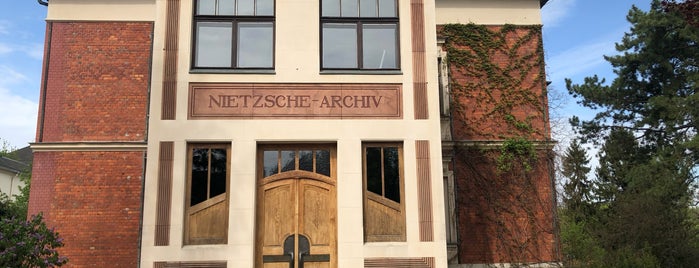 Nietzsche-Archiv is one of 1,000 Places to See Before You Die - Part 3.
