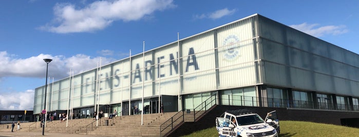 Flens-Arena is one of Handball.