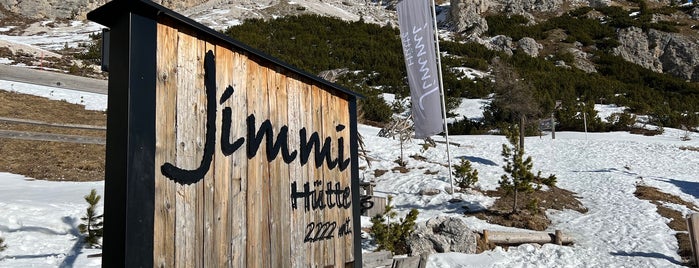 Jimmy's Hütte (2287m) is one of Dolomites.