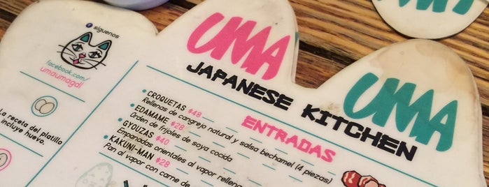Uma Uma Japanese Kitchen is one of Garnacheo tapatío.