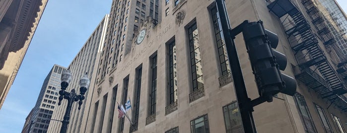 Chicago Board of Trade is one of favplace.