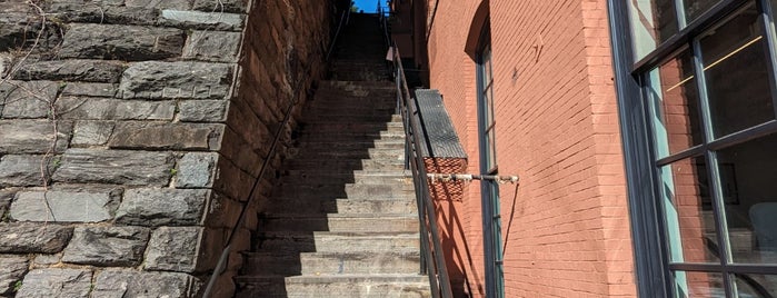 The Exorcist Steps is one of Creepy Places.