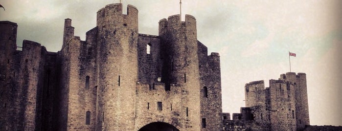 Pembroke Castle is one of Wales.
