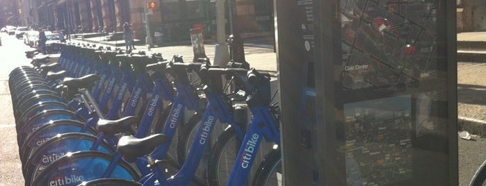 Citi Bike - Franklin St & W Broadway is one of CitiBike Stations (NYC).