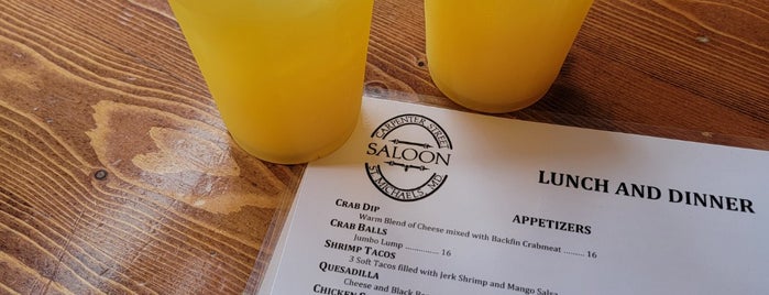 Carpenter Street Saloon is one of St Michael’s MD.