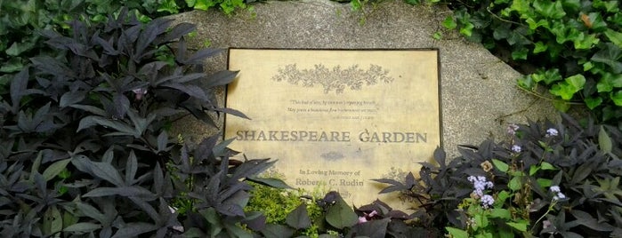 Shakespeare Garden is one of New York - Turistar.