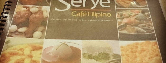 Sérye Café Filipino is one of Eastwood City.