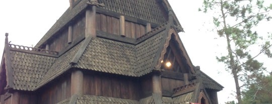 Stave Church is one of Walt Disney World - Epcot.