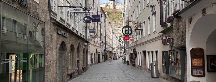 Getreidegasse is one of Salzburg.