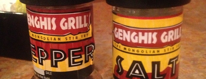 Genghis Grill is one of สถานที่ที่บันทึกไว้ของ Phillip.