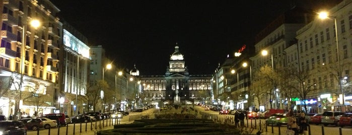 Václavské náměstí is one of Prag.