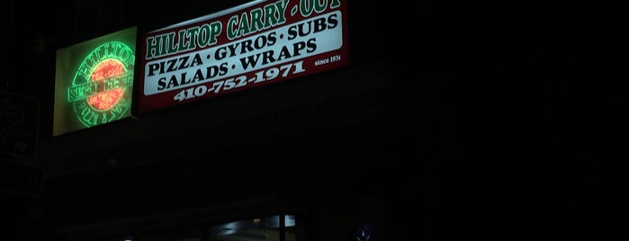 Hilltop Carryout is one of Bubba’s Liked Places.