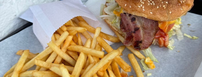 Marty's Hamburger Stand is one of Cali.