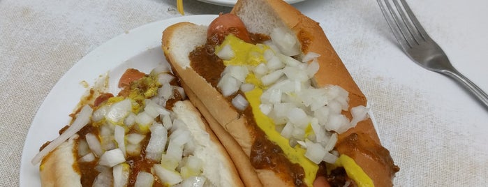 Lafayette Coney Island is one of Man v Food Nation.