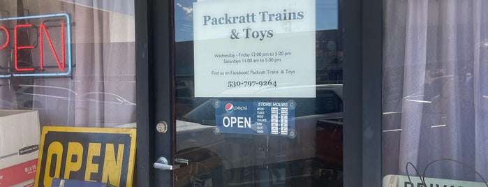Packratt Trains & Toys is one of N Scale Train Stores.